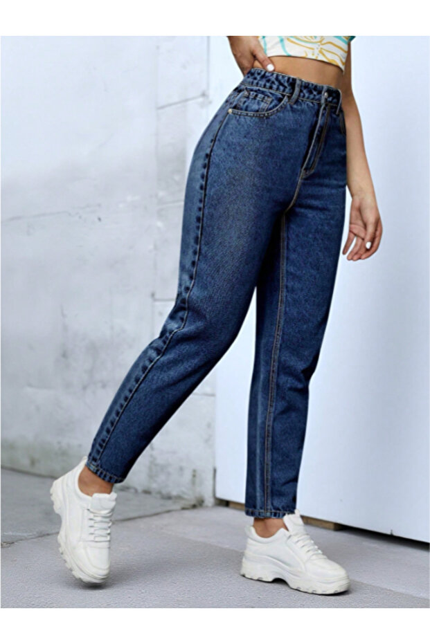 Women's Dark Blue Jeans