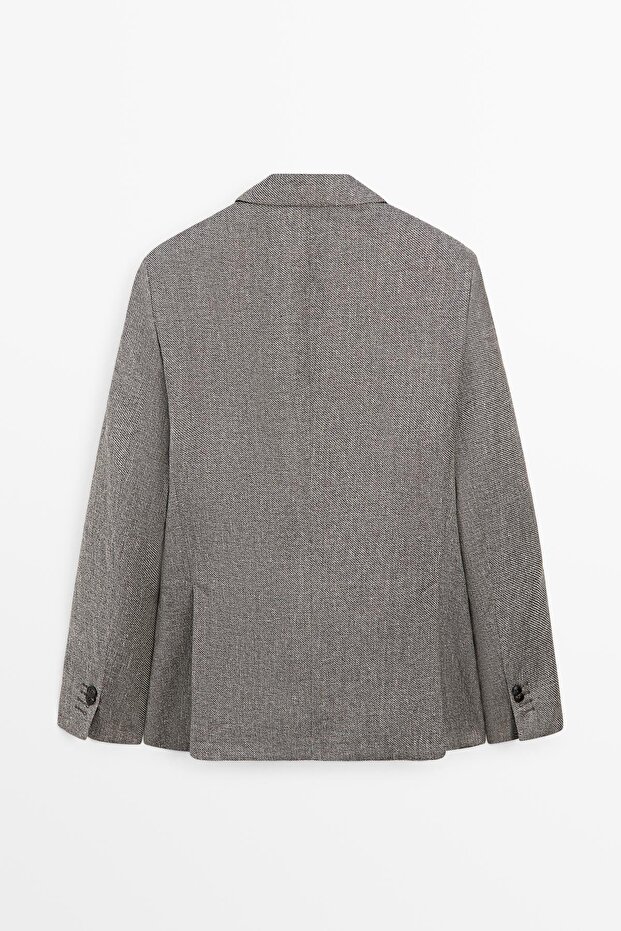 American herringbone blend linen - 7