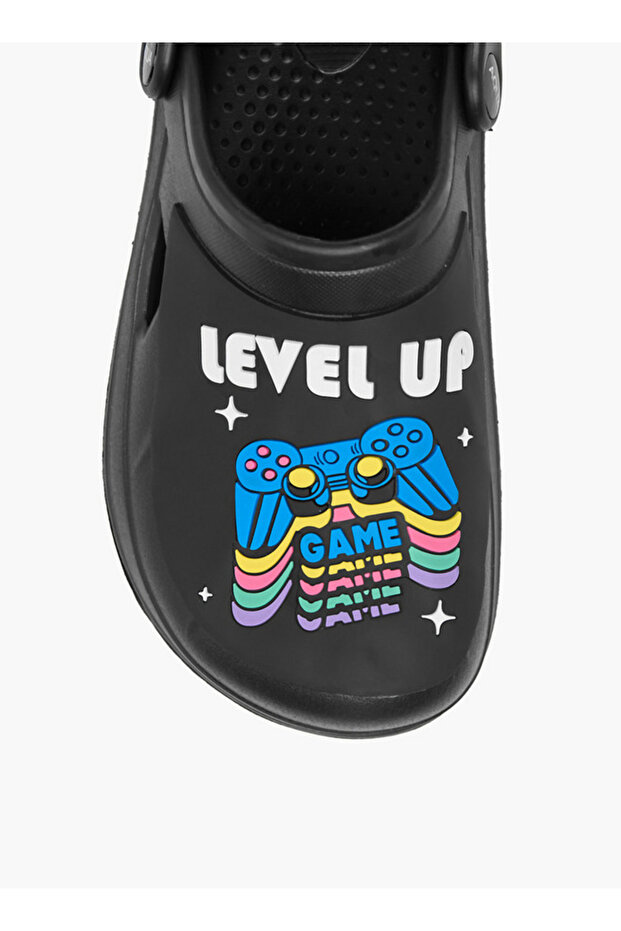 Boys Game Embossed Clogs - 4