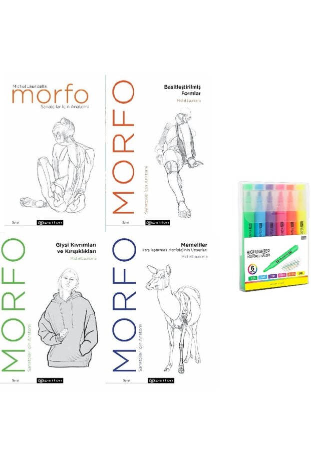 Morfo 4 Kitap SET (مجموعة أقلام HD)