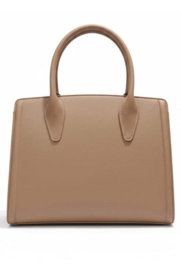Women’s Mud brown Satchel Handbag – Structured Design, Premium Textured Finish