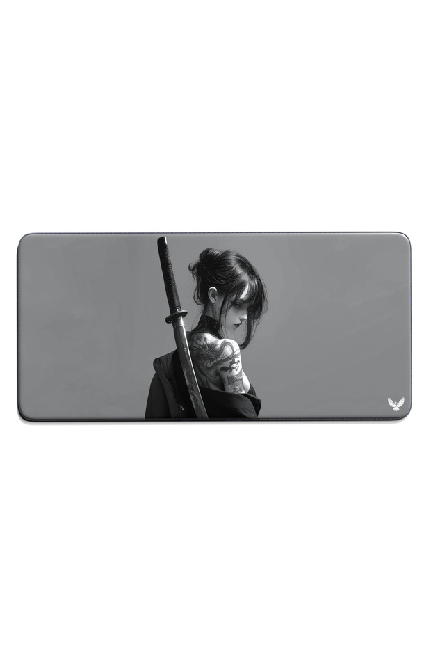 Grey Samurai - Victumus MousePad 80x40cm - 3
