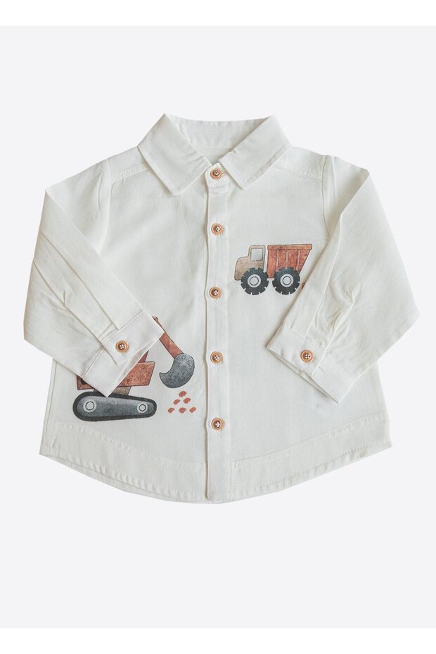 Calvin Gömlek Ekru - 2