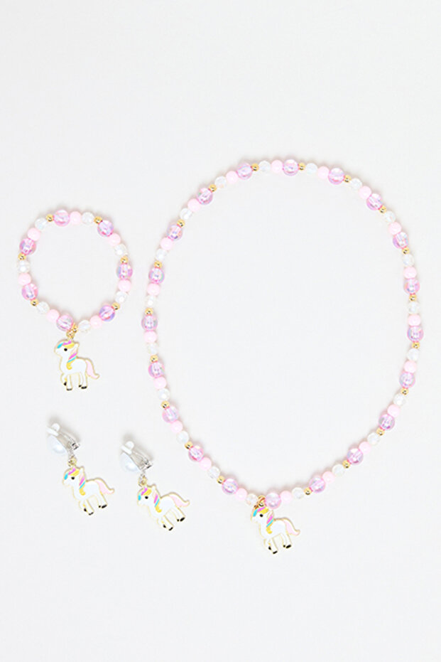Girl's Purple 3 Pack Jewellery Set