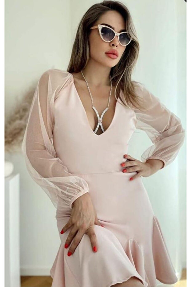 Rochie Mini Roz Arabella - 2