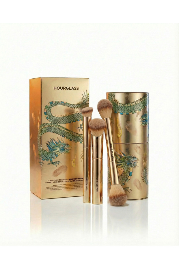 Complexion Essentials Makeup Brush Set Gold Dragon - 2