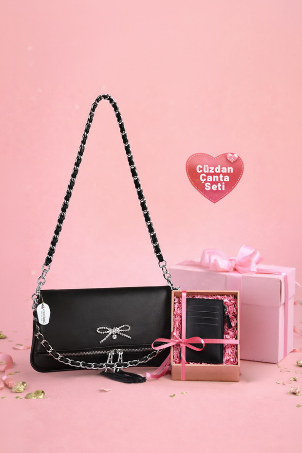 Women's Chain Bag and Wallet Set Valentine's Day Gift