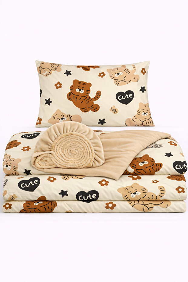 Elastic Sheet Duvet Cover Set Single Size Otlt1 Pmknn Bj