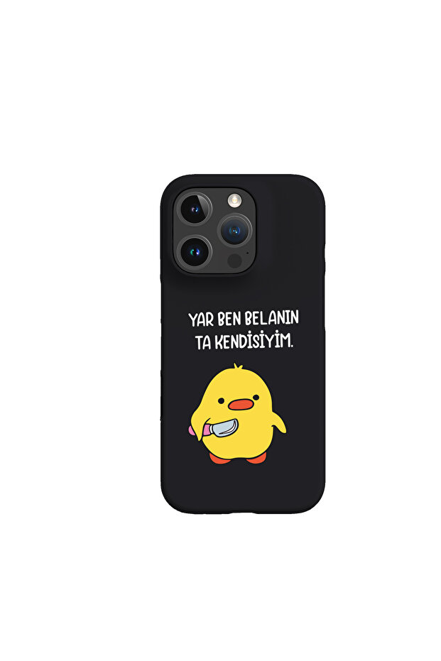 حافظة إطلاق نار جديدة لهاتف آيفون 16 برو ماكس متوافقة مع Yar Ben Belan Taa I Am The Killer Chick - 1