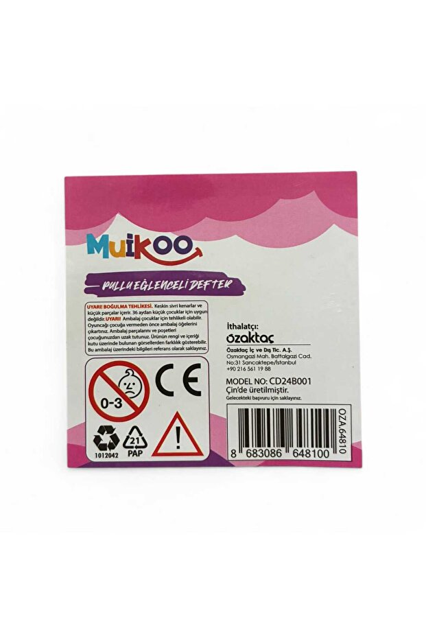 Pullu Eğlenceli Defter - 2