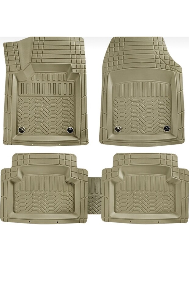 Mazda 3 4D Havuzlu Paspas Bej - 1