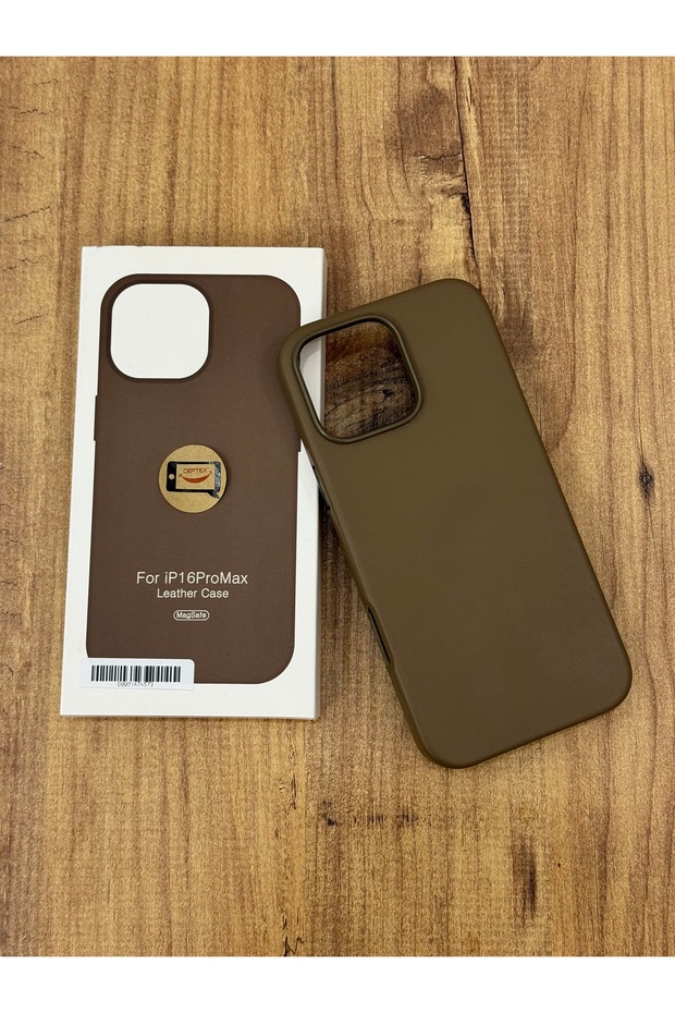 iPhone 16 Pro Max Compatible Animated Magsafe Featured Leather Case with Velvet Inside