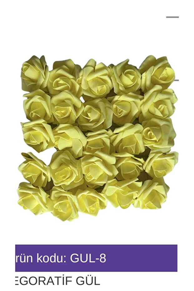 Dekoratif gül - 2