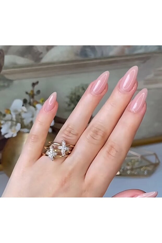 خاتم متعدد الطبقات من حجر الزركون - 1