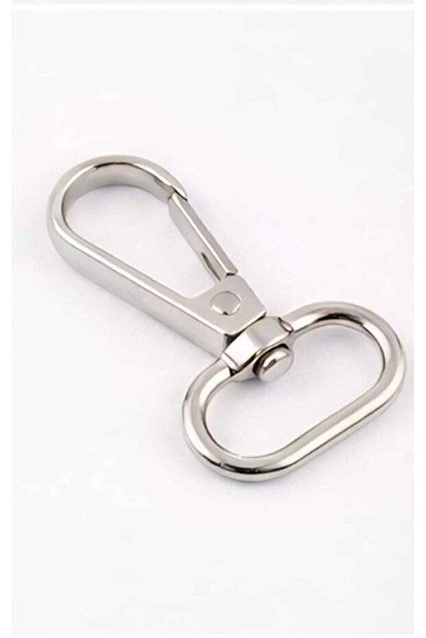 Metal Swivel Parrot Hook - 2 cm Bag and Keychain Attachment 20 Pieces