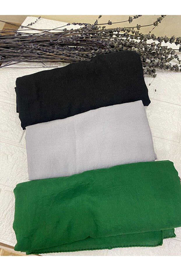 Hijab Shawl 3-Piece Mixed Color Set