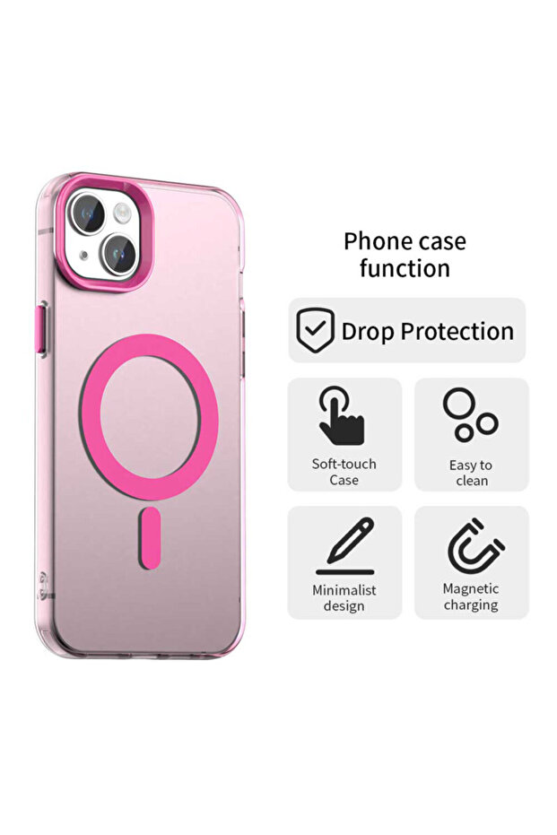 iPhone 13 CandyCase MagSafe, ροζ - 2