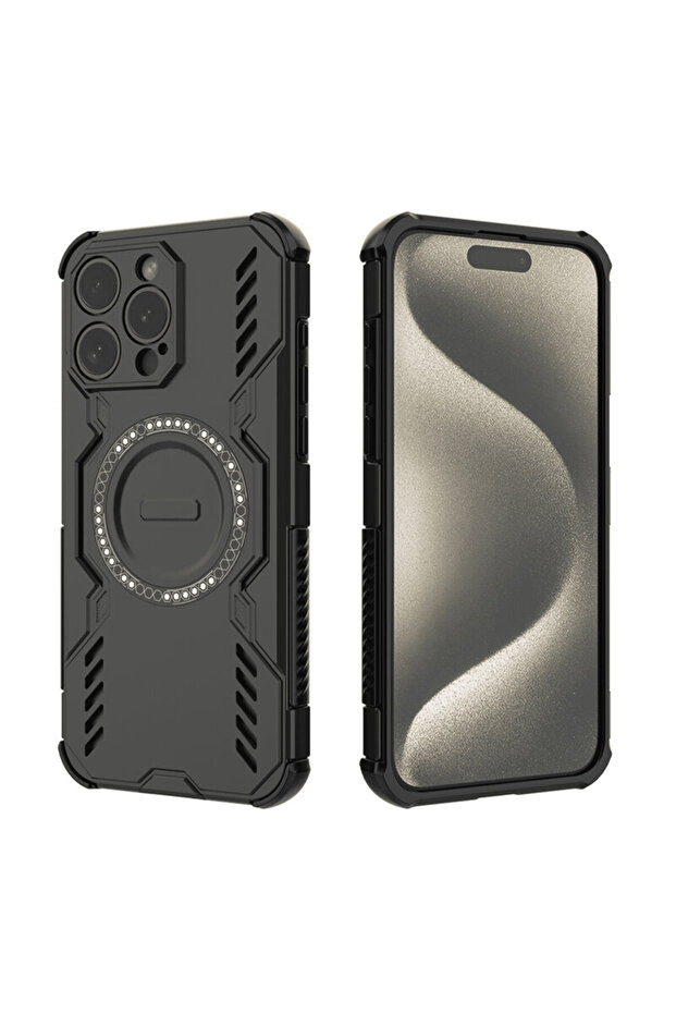 iPhone 15 Pro ArmorMag Case, black - 2