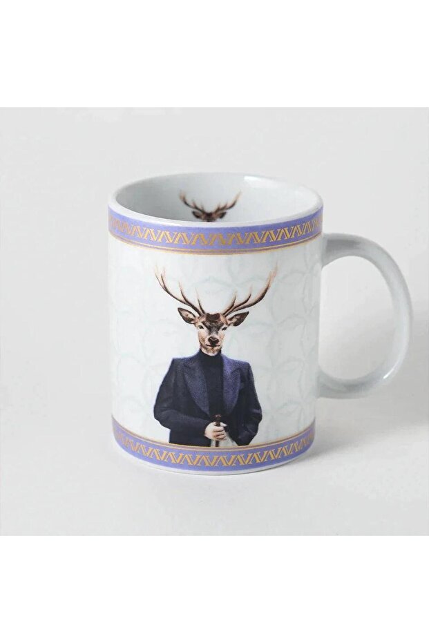 DEER Gentleman Porcelain Coffee Mug