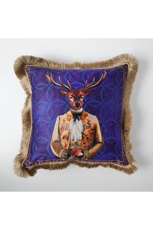 DEER Louise Throw Pillow Cover