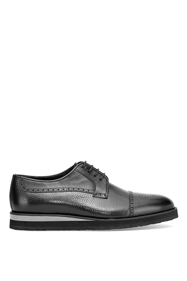 6835 Men's Genuine Leather Classic Shoes Black