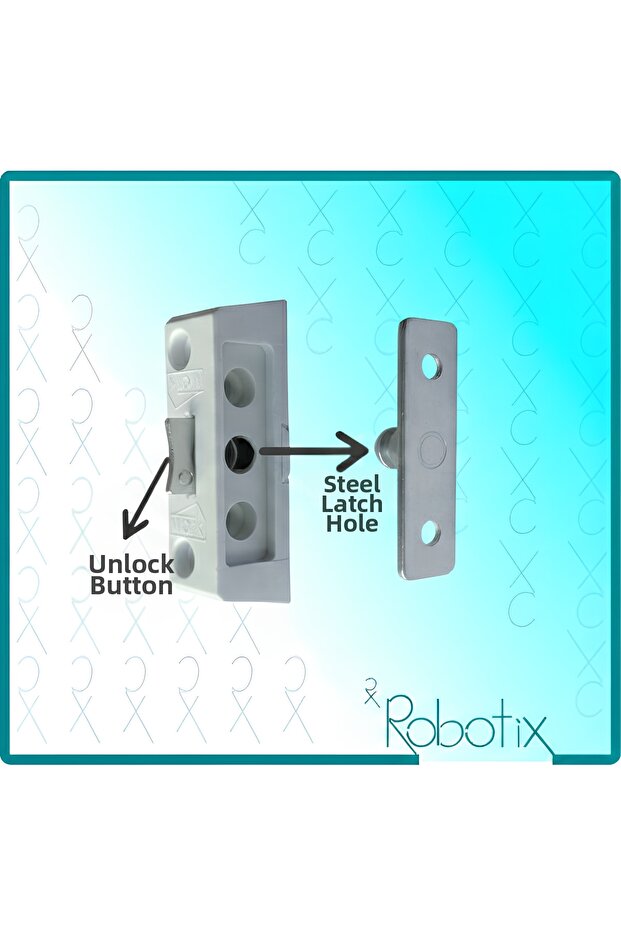 قفل أمان بني اللون - 2