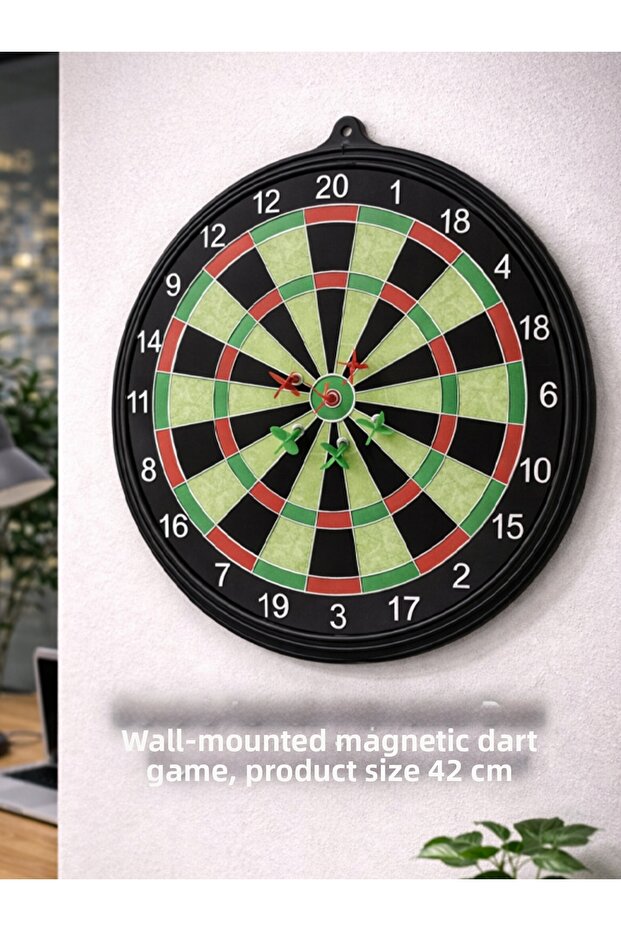 Wall Hanging Magnetic Dart Game – 42 cm