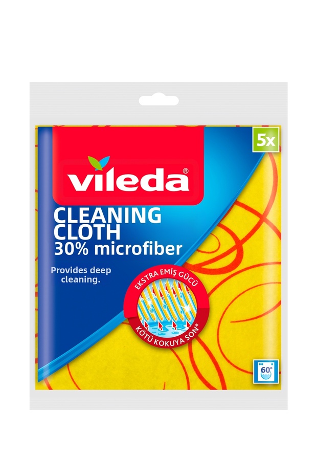 5 Pieces 30% Microfiber Kitchen Cloth - 1