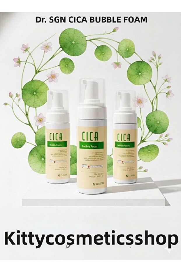 Dr.Sgn Cica Bubble Foam 150ml (Soothing and Purifying Foam Cleanser with Cica)