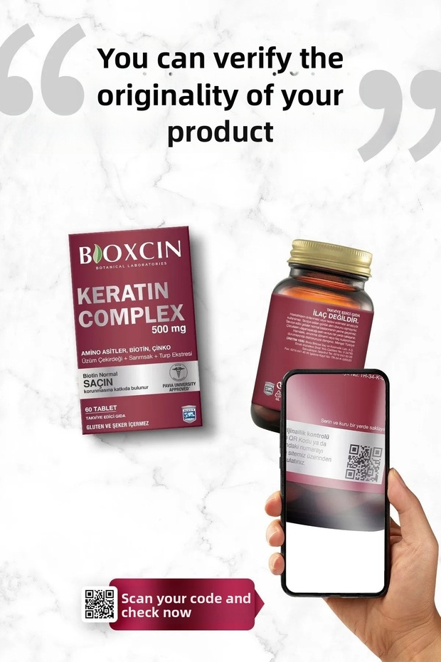 مجمع الكيراتين 500 مجم - 60 قرص، مجموعة من 4 قطع - 6