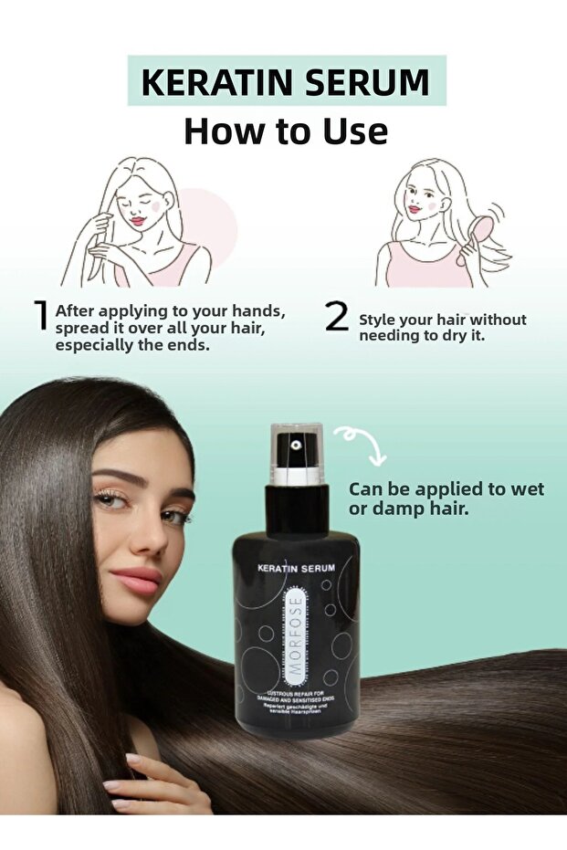 Keratin Hair Serum 75'Ml