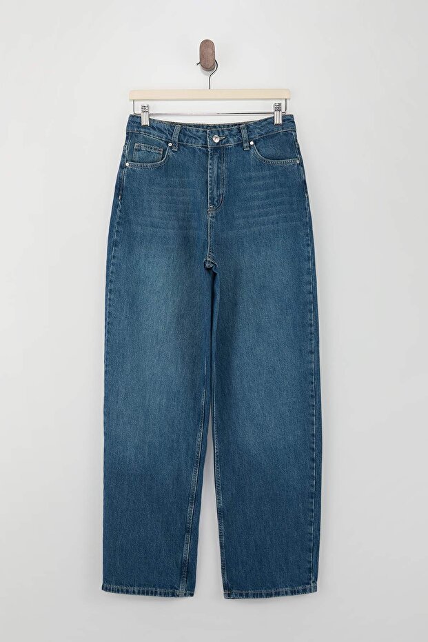 Mavi Normal Bel 100% Pamuk Barrel Jeans TWOSS26JE00140 - 1