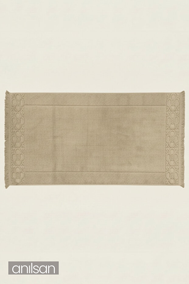 Fesun 100% Cotton Foot Towel - Mink 60X130, 690 Gr