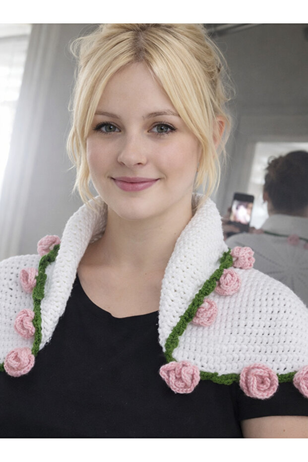 Pătură tip buchet cu trandafiri roz Megahan, Ziua Îndrăgostiților, cadou - 3