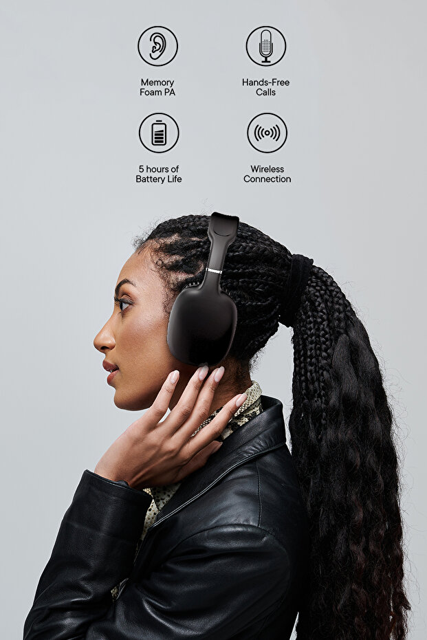 SN-BT43 Phase Siyah Bluetooth Kulaklık - 4