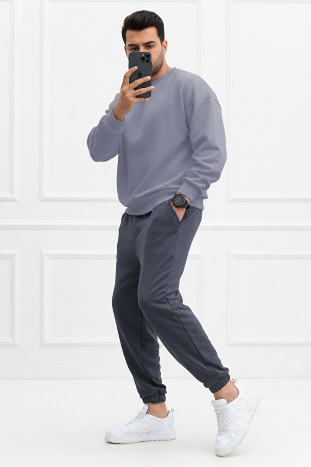 Men's Elastic Leg Jogger Sweatpants