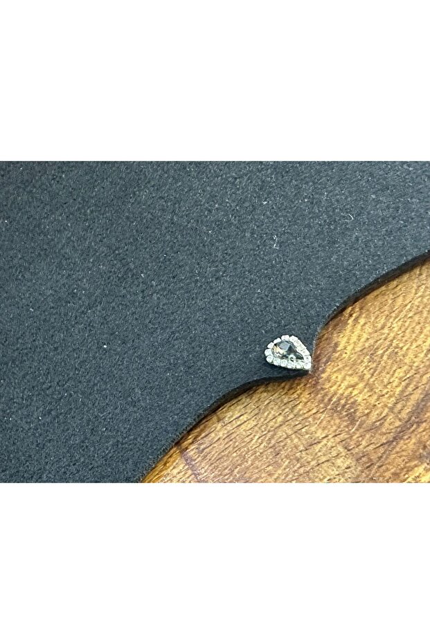 Black Felt American Placemat with Zircon Drop Stone 1 Piece