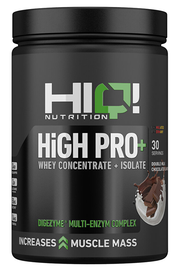 HIQ NUTRITION Hıq Hıgh Pro 900g Double Mılk Chocolate Flavored