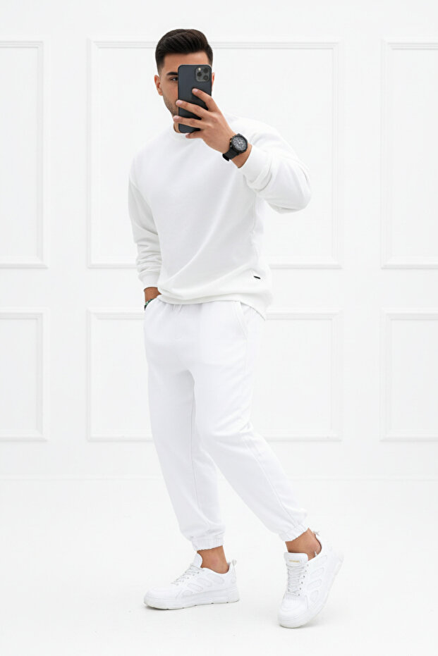 Men's Elastic Leg Jogger Sweatpants