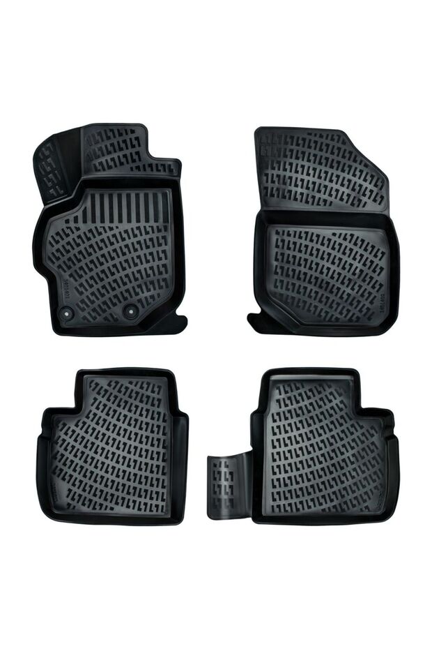 Citroen c-elysee 3d havuzlu paspas 2012+ - 1