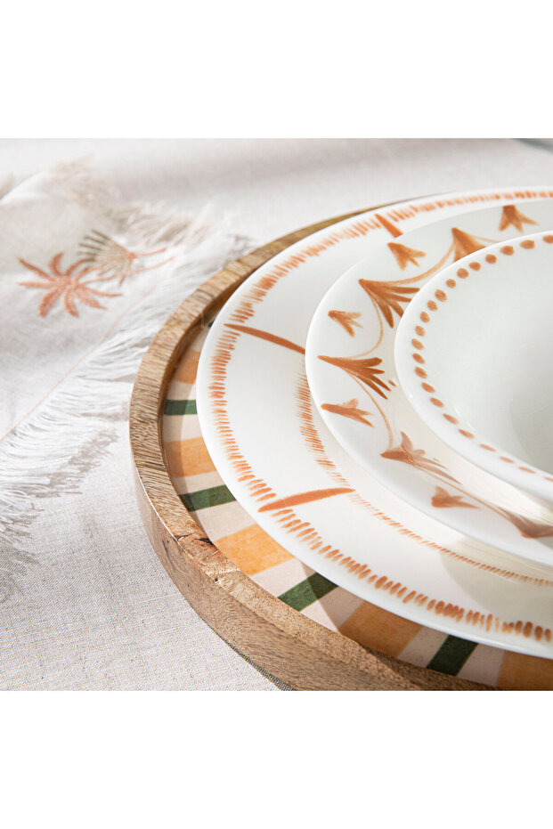 Lax Servis Tabağı 27 Cm Kiremit - 3