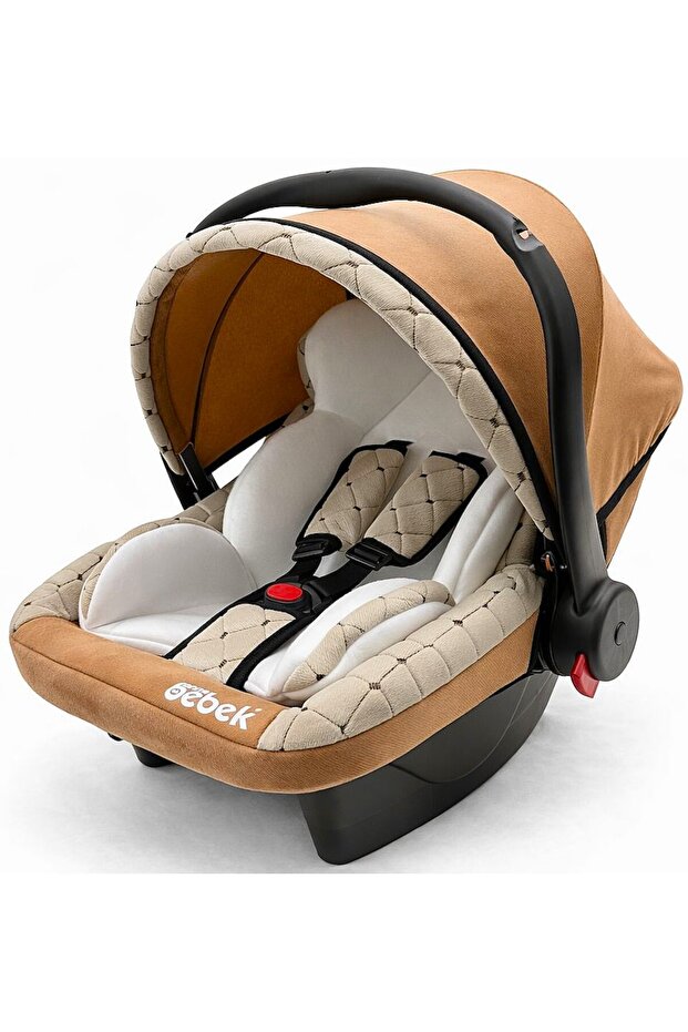 AB ANNE BEBEK Lüx Tay Tüyü Şönil Dolgu Pedli Kumaş Bebek Taşıma Ana Kucağı