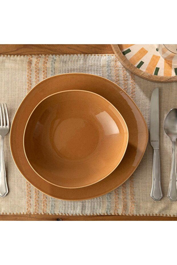 Soho Çukur Tabak 22 Cm Kiremit - 3