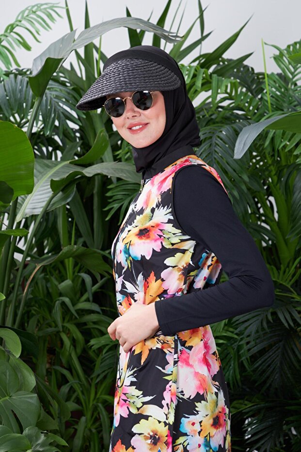 RENKLİ DESENLİ MAYO - 3