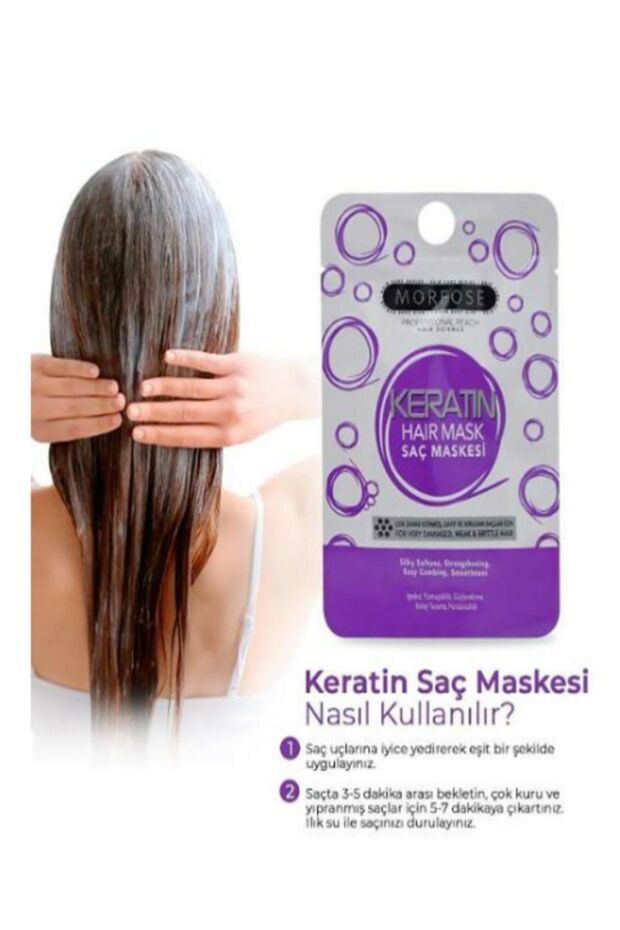 Keratin Saç Maskesi 25 ml - 3