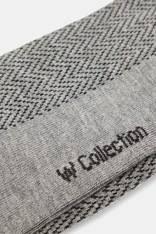 GRİ PAMUK/BAMBU ÇORAP - 2