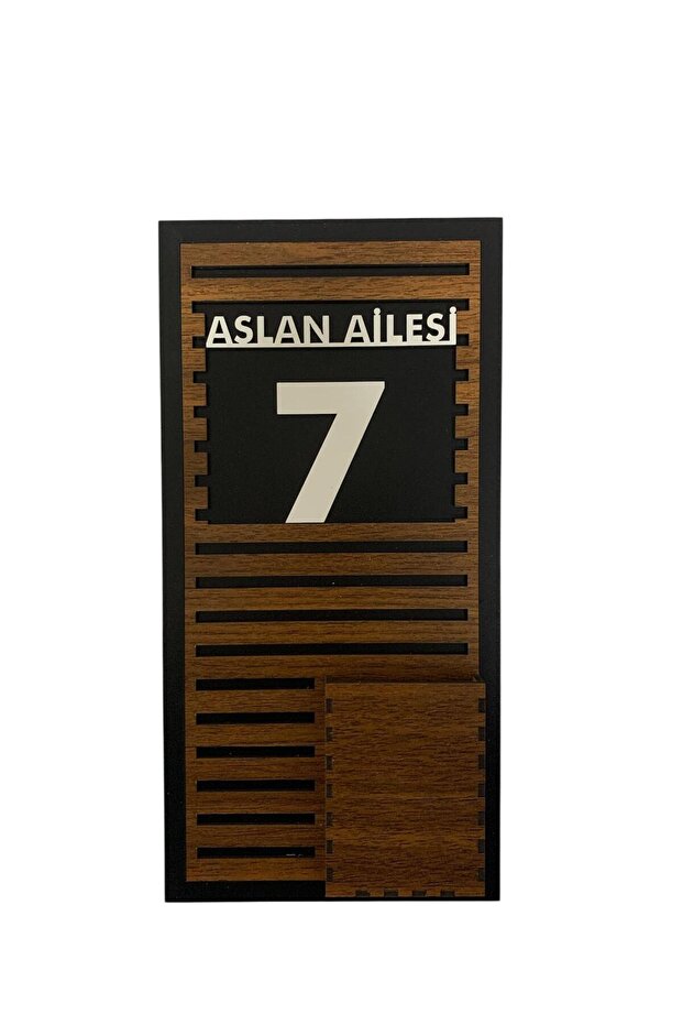 Numaralı Kapı Süsü Kapı Numaralığı - 7