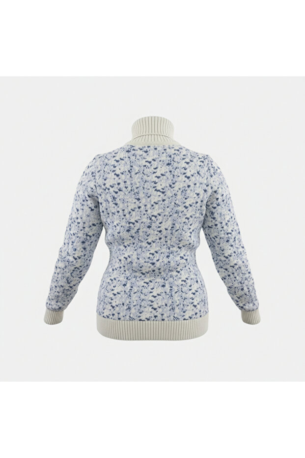 Kaşmir Yün Kazak Kadın - 6