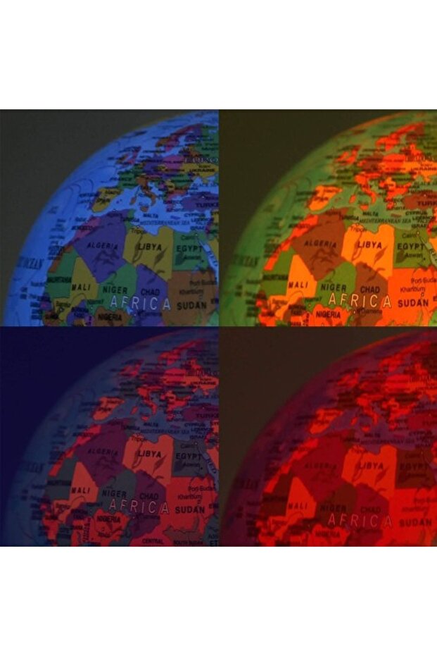 Dekoratif Işıklı Dünya - 2