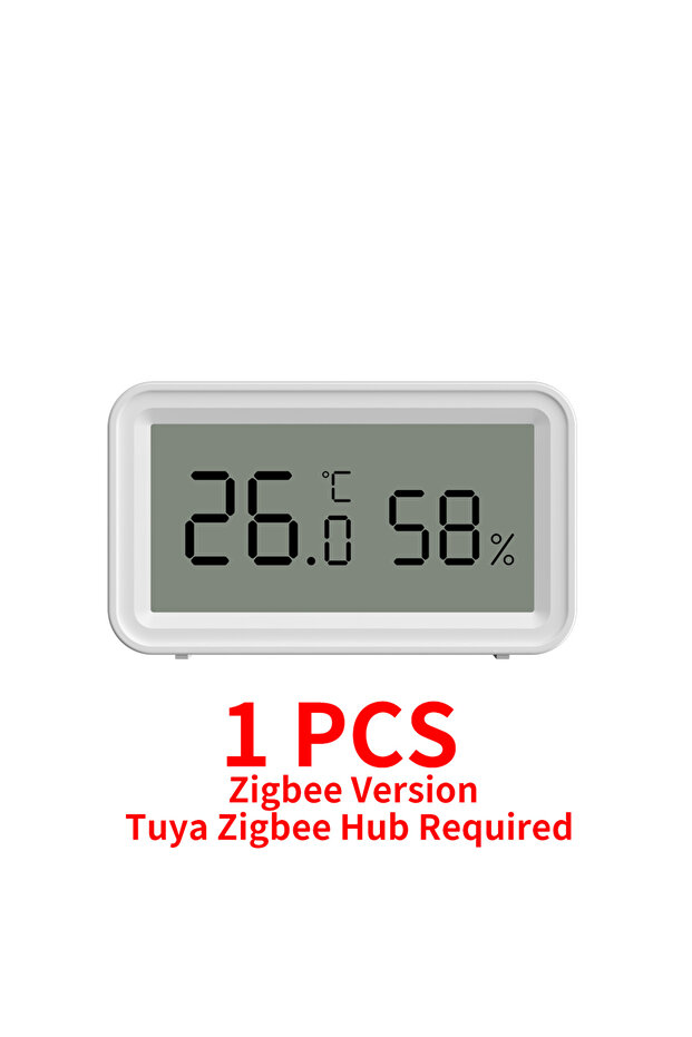 Zigbee Version Tuya Zigbee 3.0 WiFi Temperature Humidity Sensor Smart Thermometer Hygrometer APP Rem - 1